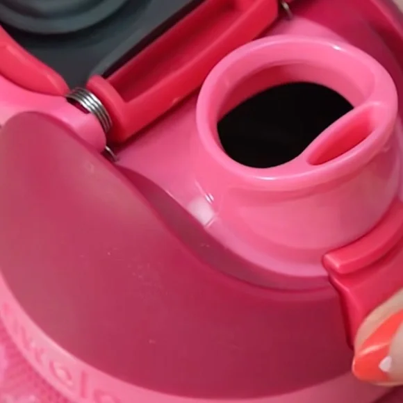 Owala 32 oz love letter xoxo Bright Pink FreeSip stainless steel Water Bottle - Picture 2 of 4